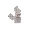 Creative Burn It All Punk Alloy Pins Gothic Cartoon Lighter Brooch Badge Jew
