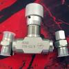 Q84D Two Way Throttle Valves 3/8Inch Bidirectional Hydraulic Restrictor Valves For Fluid Gas Oil Systems Easy to Install