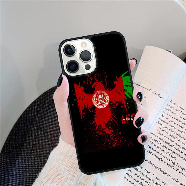 Afghan Afghanistan Flag Freedom Phone Case Cover for iPhone 17 Air 16 15 14 13 11 12 Pro Max Plus Shell Coque