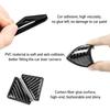 2PCS Car Side Door Edge Guards, Carbon Fiber Anti-Collision Vehicle Door Corner Protector, Self-Adhesive Auto Front Door Corner Scratch Sticker Film,