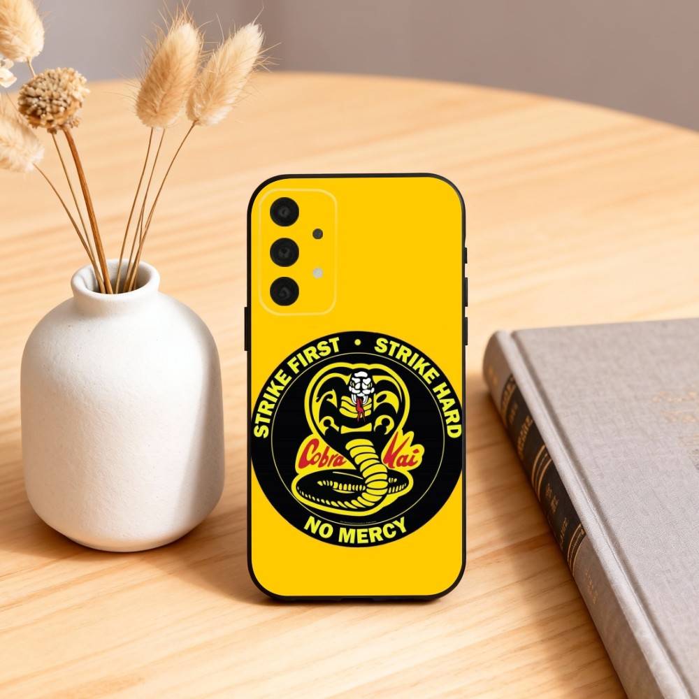 

C-Cobra K-Kai Snake Phone Case For Samsung S25,24,23,22,30,21,10,9,Ultra,Plus,Lite,FE,4,5 G Soft Black Case Samsung S25ULTRA