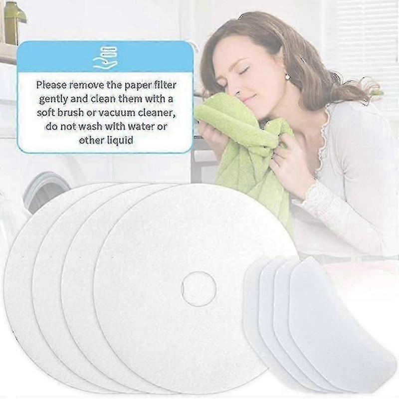 2025 30 Pieces Clothes Dryer Exhaust Filter, Universal Portable Dryer Lint Filter Replacement Compatible with Multiple Brands