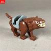 Non-Toxic Moc Bricks Diy Animal Wolf Action Figure Accessories Educational Building Blocks Assembled Toys Kids Gifts