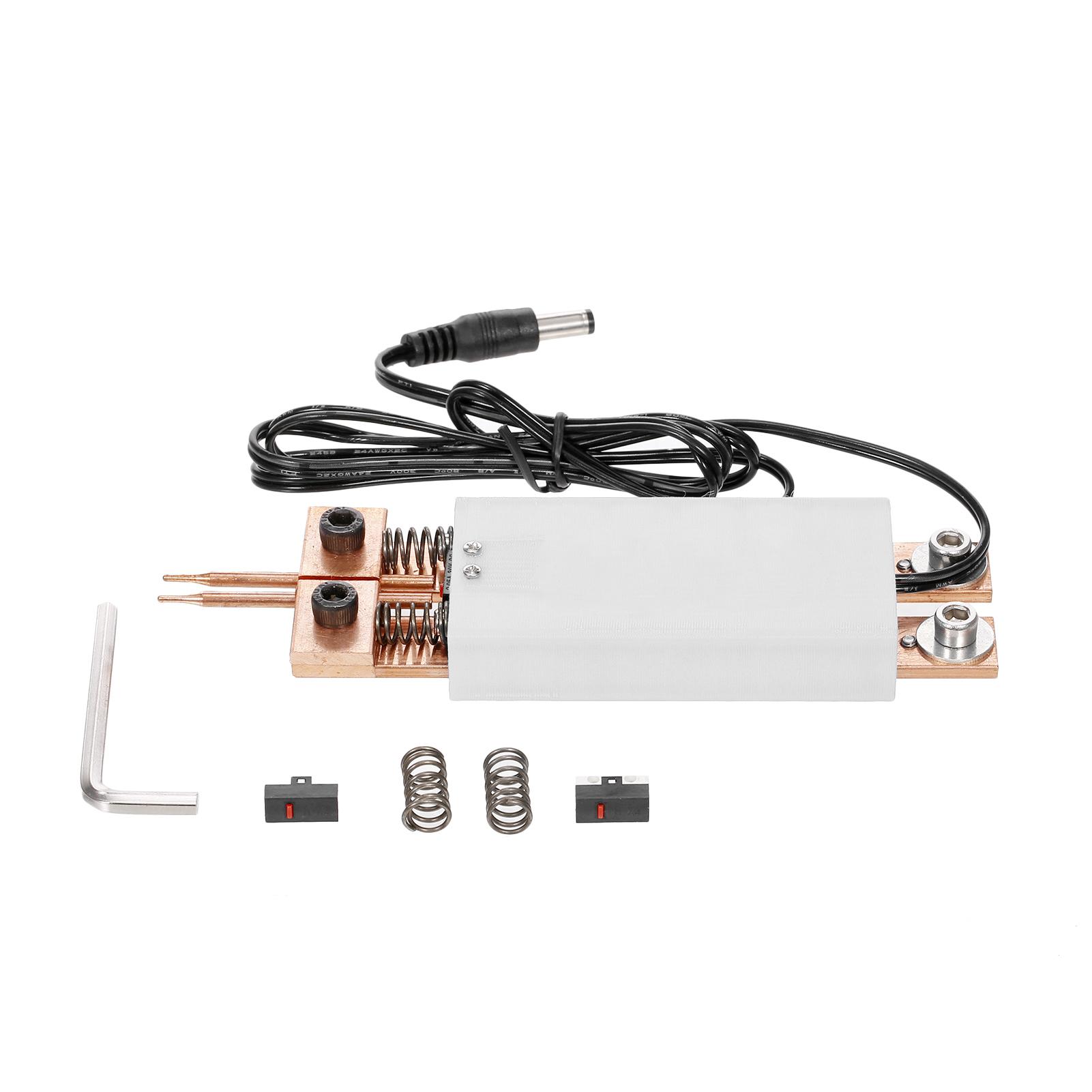 

Интегрированный тип ручки для точечной сварки аксессуар для автоматического триггерного сварочного аппарата для аккумулятора 18650 белый