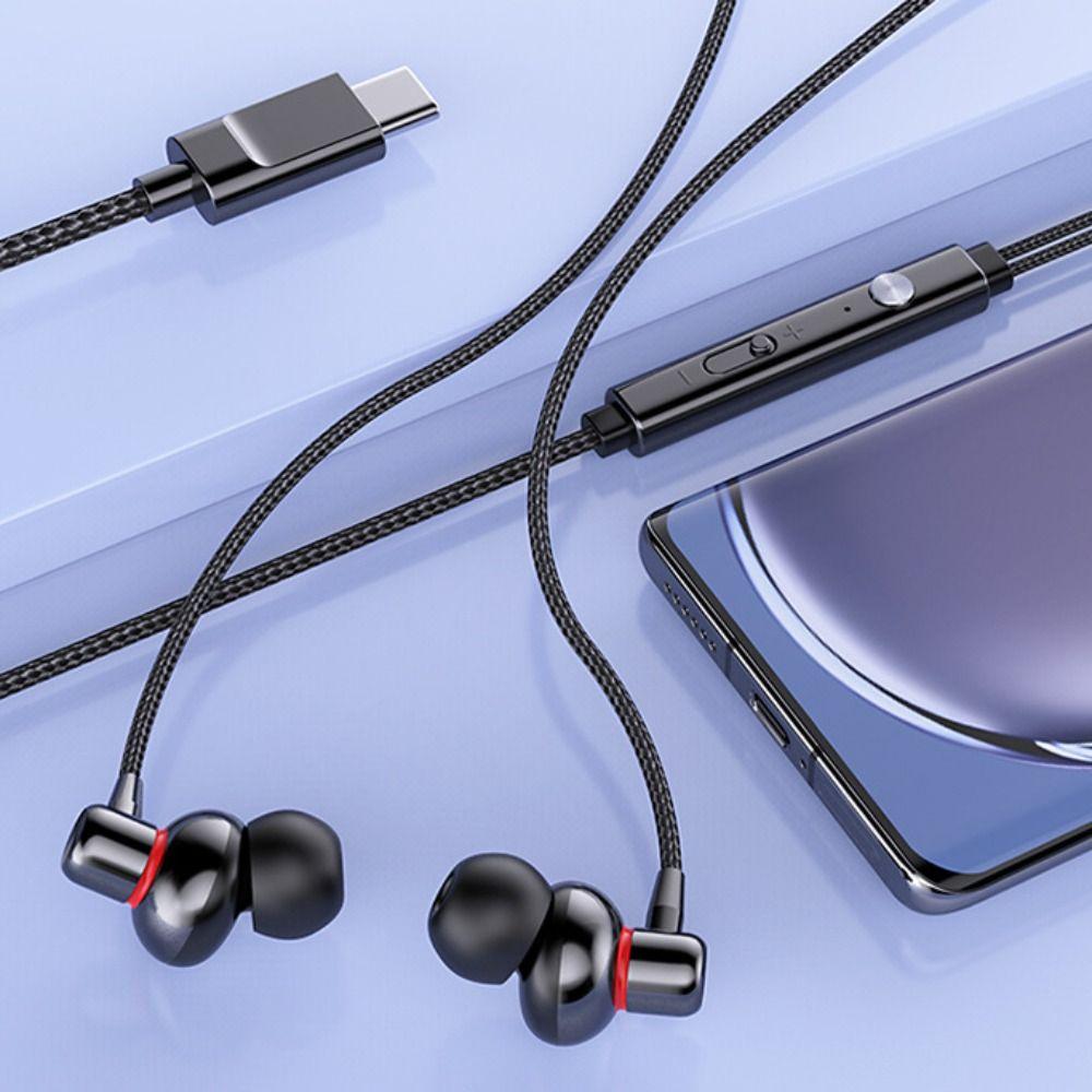 Heavy Bass Wired Headphones Wired Subwoofer Earphone in Ear Headphone Birthday Gift