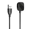 Charger Cable For Fitbit Fitbit Versa 3 4 Replacement 1m USB Charging Cable Cord Clip Dock For Sense 1 2 Smartwatch