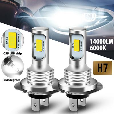 Zelta Gaismas Ledus Zila Balta Gaisma H4 80W 3570 2SMD Izcelta Automašīnas LED Dekodēšanas Miglas Gaisma H4 Motocikls