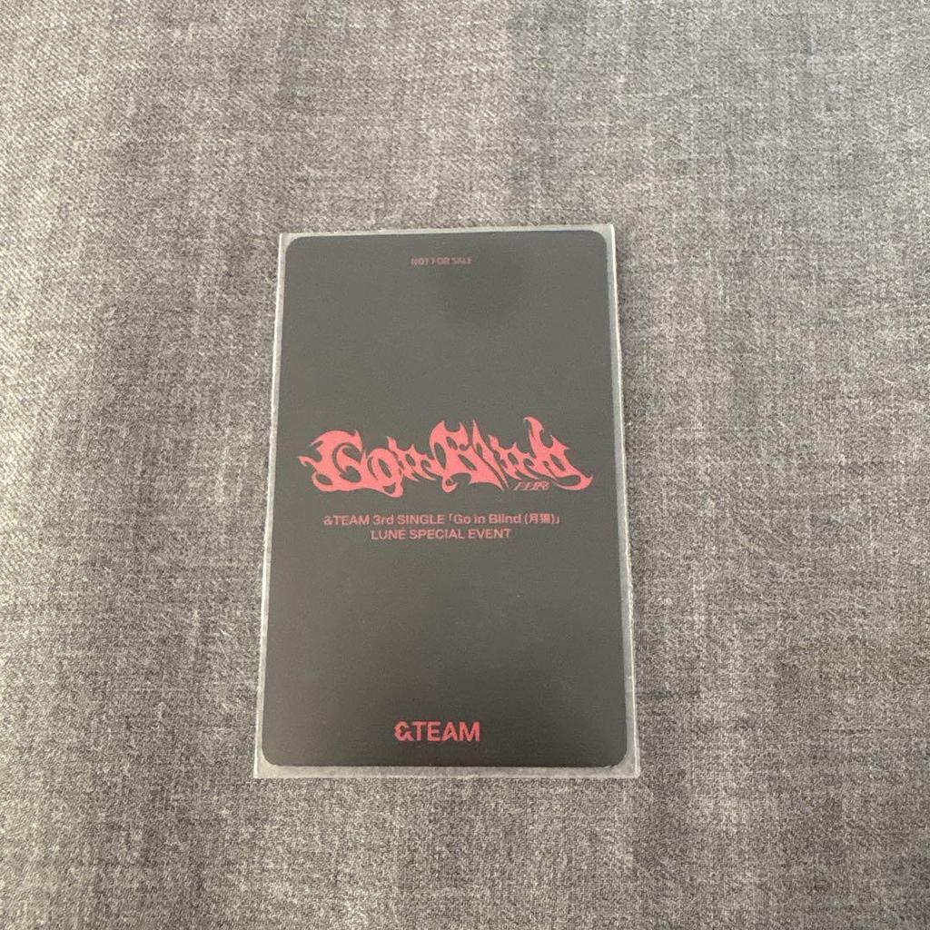 [USED] &TEAM Go in Blind Gekkou Luneve Trading Card Yuuma