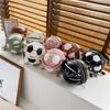 Ins Fashionable Personalized Basketball Bag All-match One-shoulder Cross-body Korean Style Small Round Women's