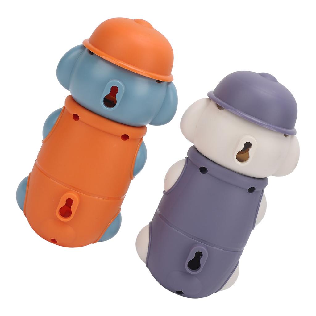 2 Pcs Bathtub Waterfall Toy Preschool Learning Bath Time Shower Toys Cute Buoyancy Bath Wall Toy for Household