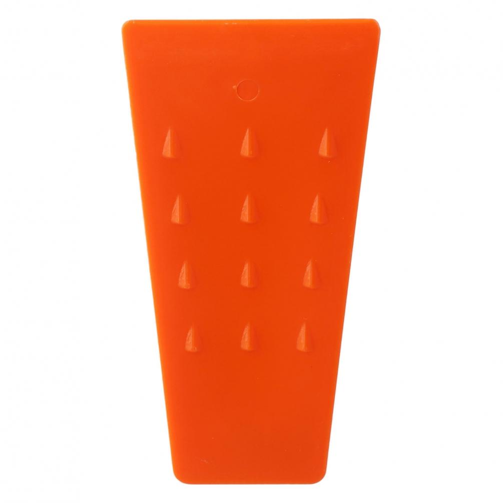 Tool Felling Wedges ABS Plastic Accessory Dependable Orange