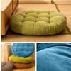 Round Office Chair Seat Cushions Corduroy Meditation Sitting Pillow New Tatami Mat Pad