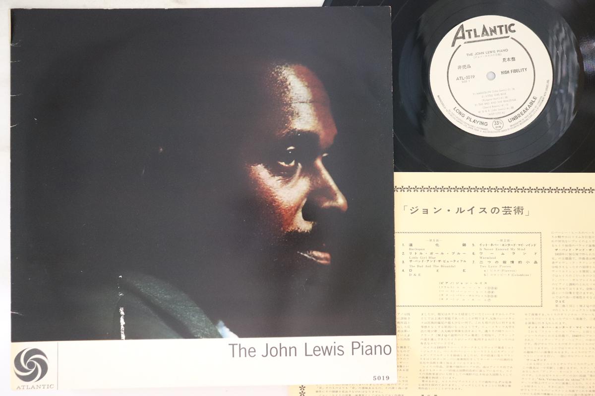 

LP Пластинка JOHN LEWIS - John Lewis Piano ATL5019PROMO ATLANTIC 1959 Япония Джаз Б/У