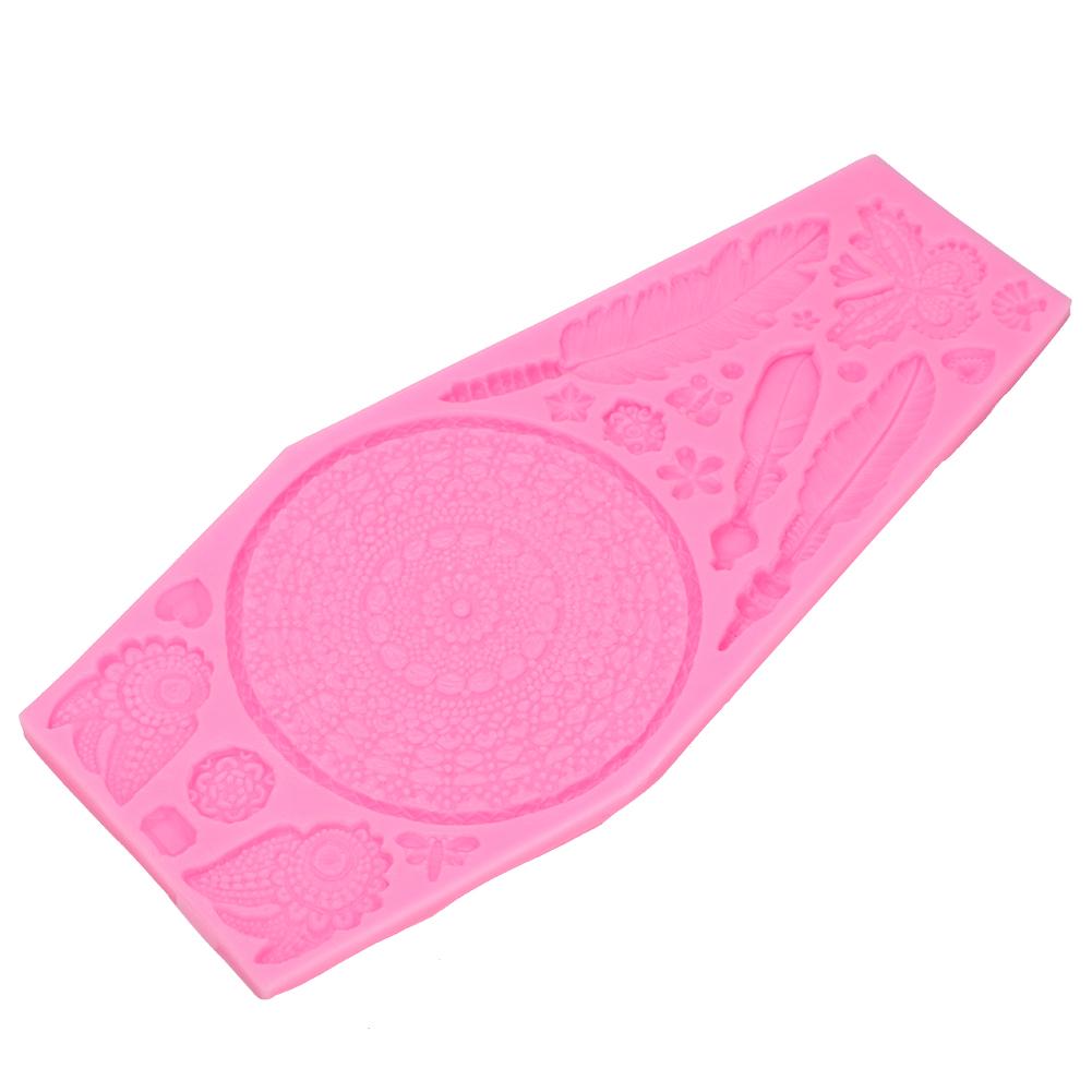 Texture Silicone Mold Cake Fondant   Chocolate Mould Decorating Baking Tool