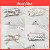 Classic Bowknot Pu Pencil Case With Zipper Closure For Students And Girls