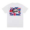 Sex Pistols "Anarchy In the U.K." Union Jack Punk T-Shirt, Unisex British Punk Rock Fan Streetwear Tee, 100% Cotton Casual Short Sleeve Top
