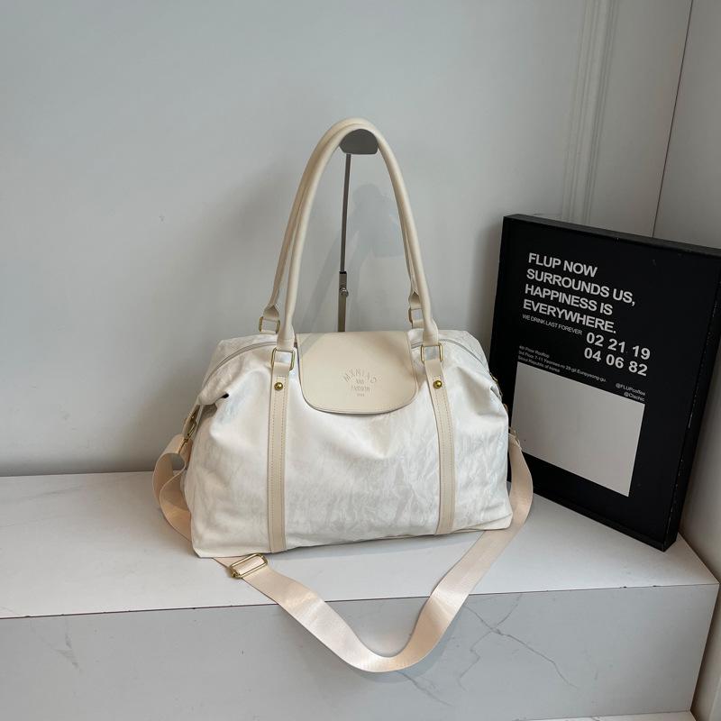 

Сумка большой вместимости для краткосрочных путешествий и деловых поездок бежевый