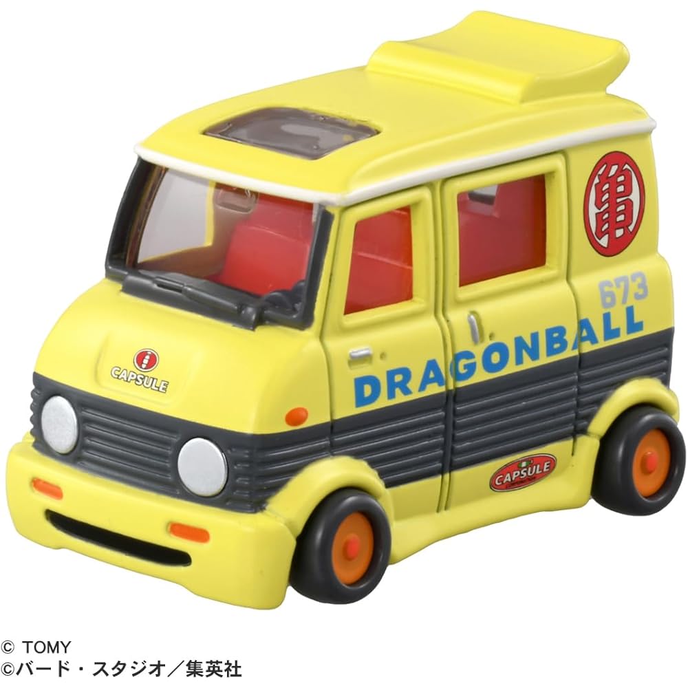 Takara Tomy Tomica Dream Tomica Dragon Ball Master Roshi Wagon Mini Car Toy for Ages 3 and Up