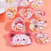 Mr. Paper 6-Style Cartoon 3D Shaker Stickers - Liquid-Filled Decals, Cute Journal Decor, Kindergarten Reward Stickers DIY Cups