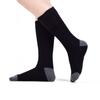 1 Pair Heated Sock 3 Temperature Adjustable Quick Heating USB Rechargeable Battery Powered