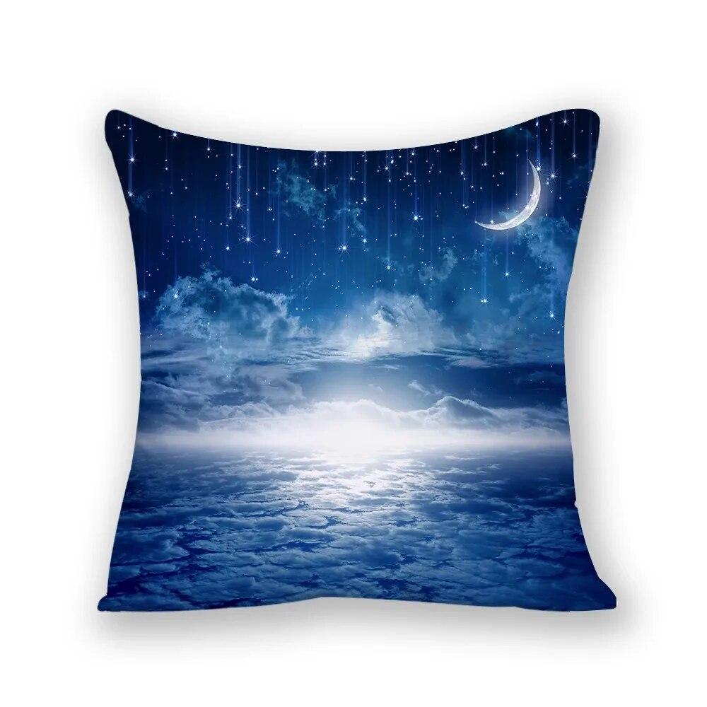 Home Decor Pillowcase Pillow Square Cushion Cover Cloud Cartoon Star Decorative Pillow
