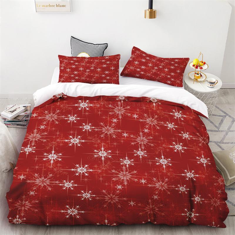 Premium Duvet Cover Christmas Fireworks Candy Bedroom Living Room Room Decoration Single Double Bed Queen King Size