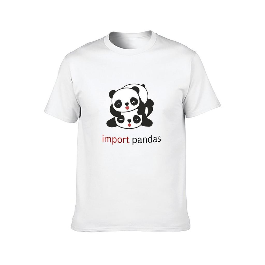 import pandas python joke design TShirt printed t shirts for man man graphic t shirt TShirt
