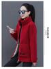 New Style Women's Cotton Padded Jacket with Fleece and Alpaca Wool - Fashionable, Thickened Winter Coat