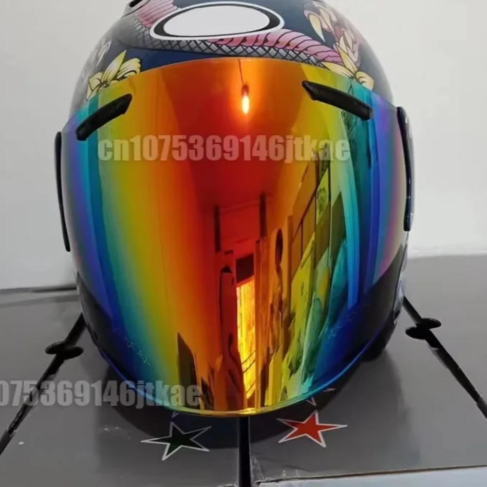 Ram3 Oriental Dragon Half Helmet Men and Women Motorcycle Off-Road Summer Helmet Downhill Racing Mountain Cross Casco Capacete
