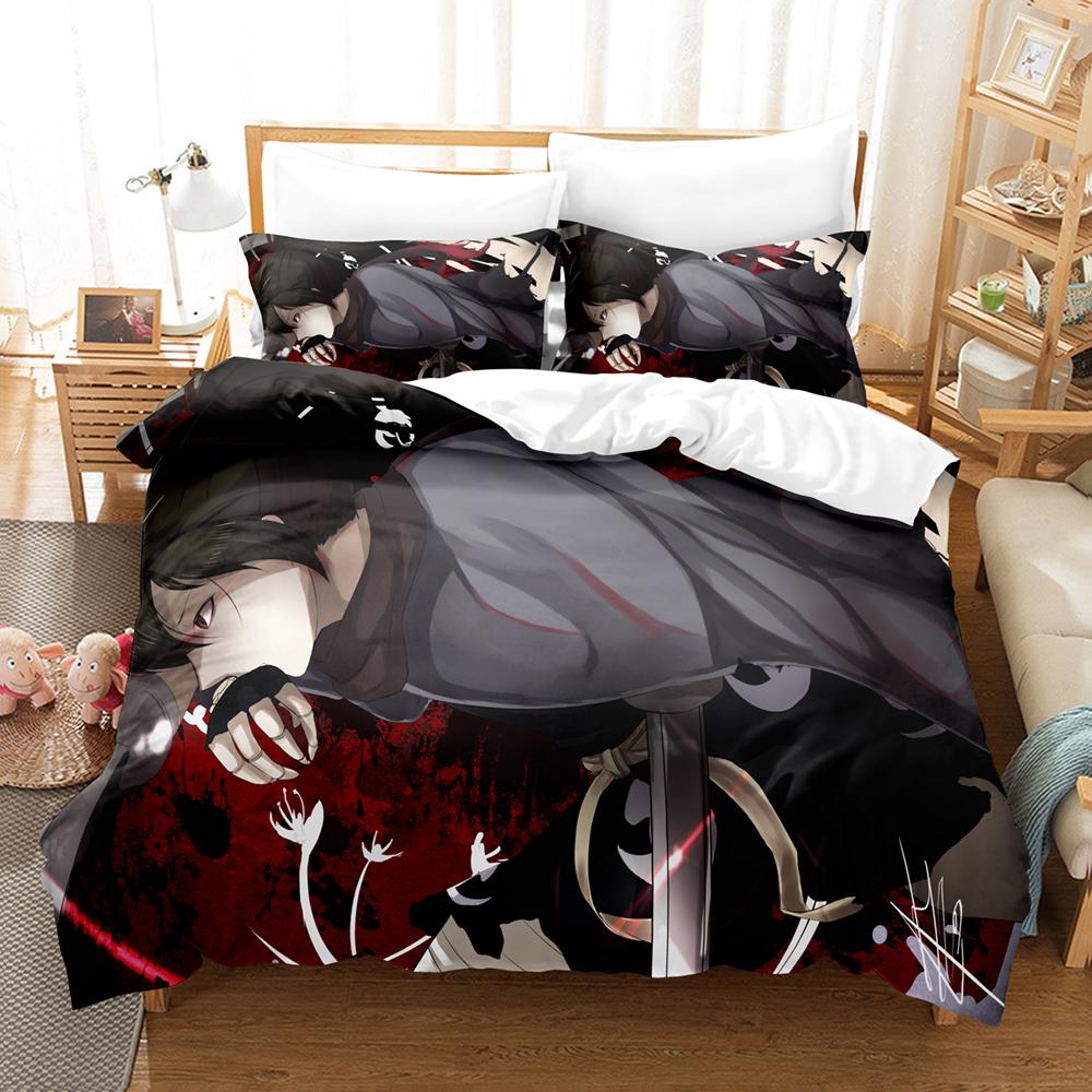 New 3D The Anime Dororo Bedding Sets Duvet Cover Set With Pillowcase Twin Full Queen King Bedclothes Bed Linen For Home Textiles