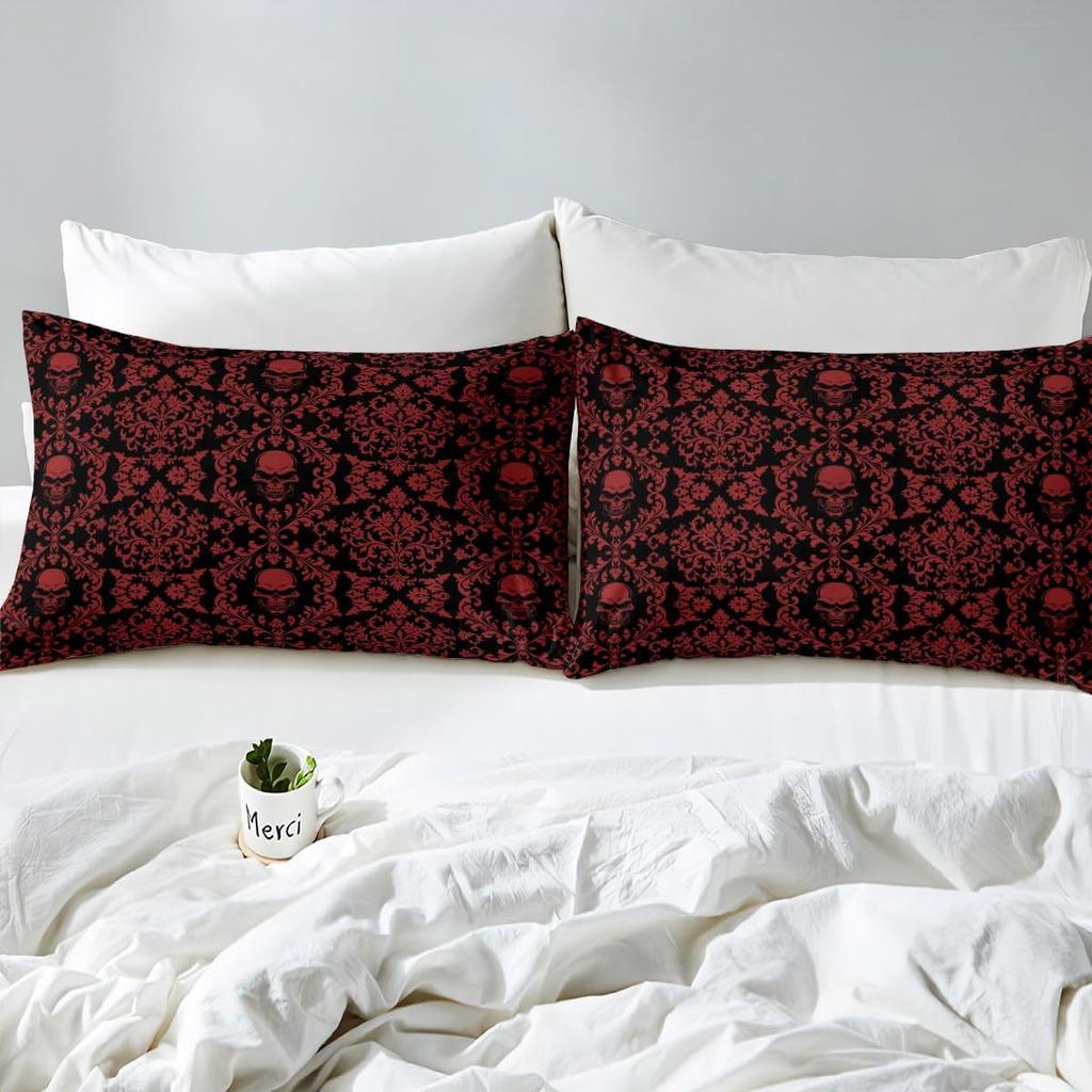 Gothic Style Down Comforter Set Bedding Set 3-piece Duvet Cover Set