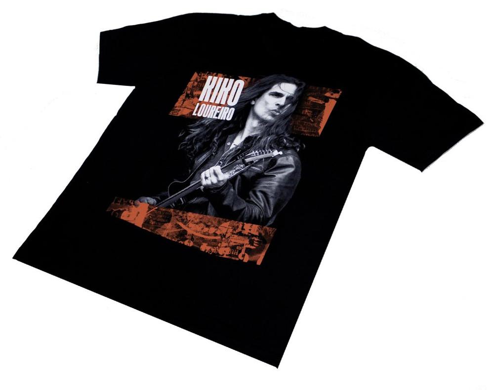 

Collection Kiko Loureiro Live Short Sleeve Cotton Black T Shirt S5XL AG805 Unisex T-Shirt XXXL