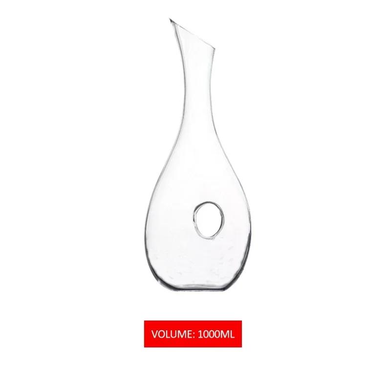 Quality Wine Decanter Red Decanter Design Snail Style Wine Carafe Free Glass 400ML&1000ML Lead DecanterSuperior Wine 5AAIHD