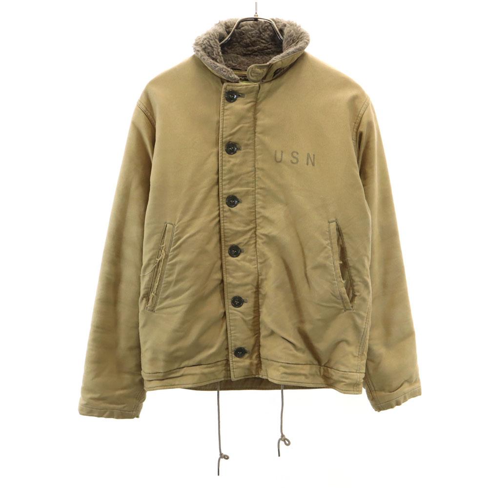 

ДЕПАРТАМЕНТ ВМС Toyo Enterprise N-1 Куртка-палуба S Желто-бежевый Мужская Б/У