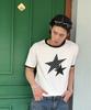 AMOU Two Star Ringer T-Shirts White