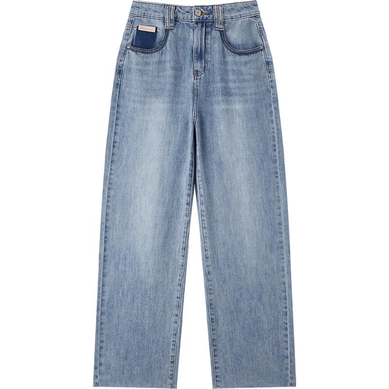 EICHITOO Women s Summer Wide-Leg Jeans S