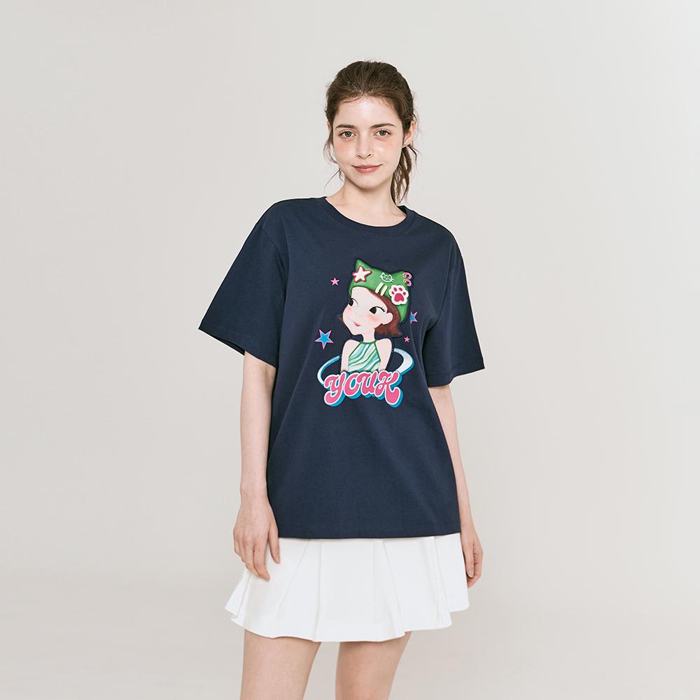 Yugsimwon Cutie Beanie T-Shirt F Lia