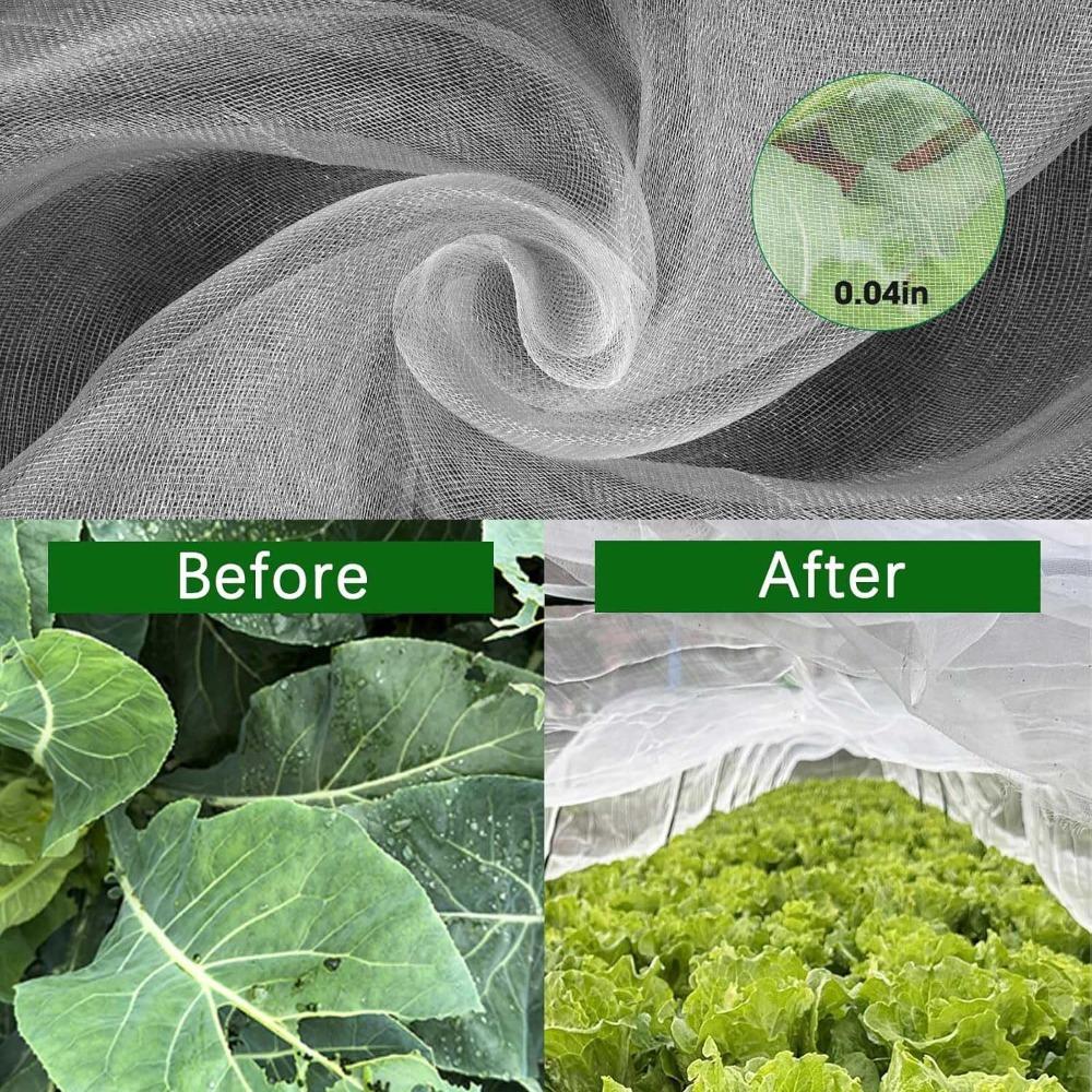 Mesh Plant Protection Cover Breathable Anti-Bird Net Reusable Pest Control Net  Crop Protection