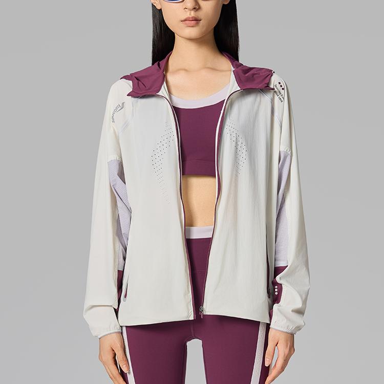 SAUCONY Soul Runner Series Sports Breathable Versatile Jacket Women Jacket SA1250SC61T-GR132