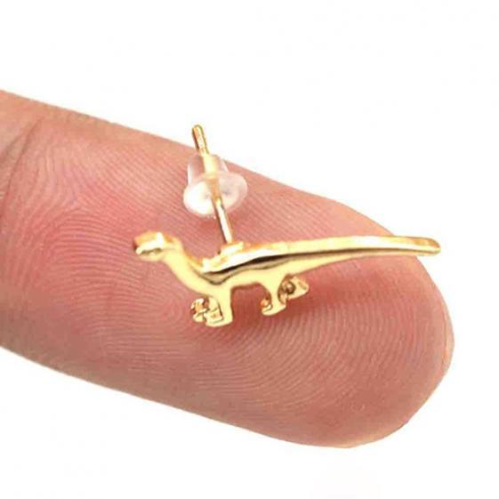 3 par dam vintage punk djur dinosaurie form örhängen piercing örhängen