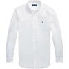 Polo Ss22 Logo Embroidered Long Sleeve Shirt Men Shirts White 710832480-002,710832479-001
