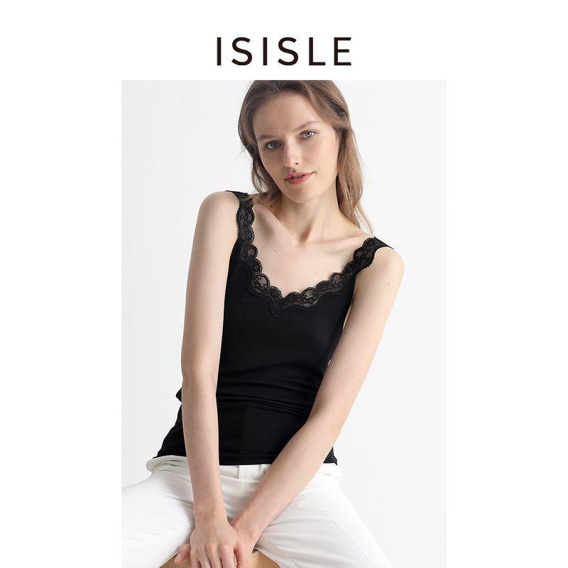 

Shishanwenye [Бренд Its Isisle] Коллекция Летней Серии Специальное Предложение Ограниченное Время Большая Распродажа Будет Распродано! Vest 09-M21010402 Black S