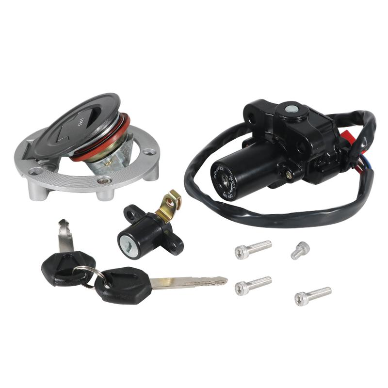 Motorcycle Ignition Key Switch Fuel Gas Cap Seat Lock Kit For Yamaha FZ6R 2004-2016 FZ1 FZ1S FZ1N FZ1000 FZ10 XVS1300A XVS1300
