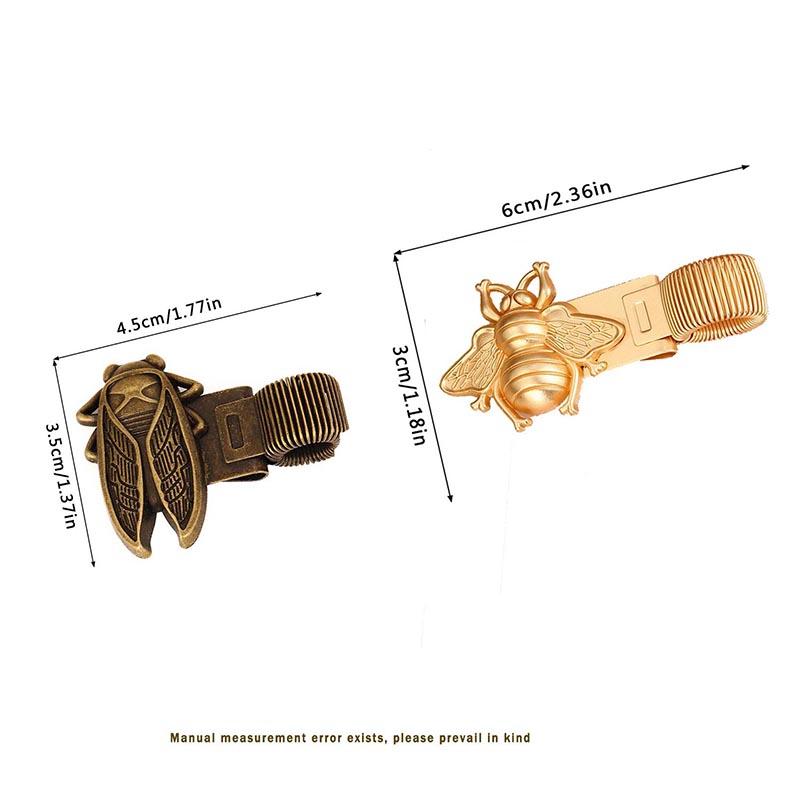1 pcs  Pen Clip, Vintage-Style Insect Pen Clip, Zinc Alloy Pen Clip, Souvenir Bookmark, Student Notebook, Retro Spring Clip