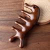 Wood Massage Comb C-Type Scalp Facial Guasha Massager DD-12666