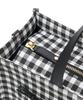 De Tote Narrow Ribbon Square Gingham Check [Maison Fleur] Bag, Bag, Women's,