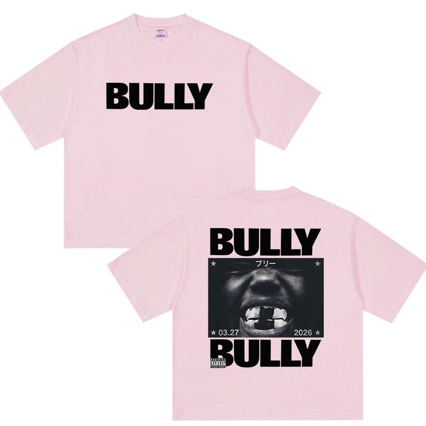Rapper Kanye West Bully New Album 2026 Graphic T Shirt Unisexs Hip Hop Pop Music Short Sleeve Tshirt Retro Cotton Tees Streetwear