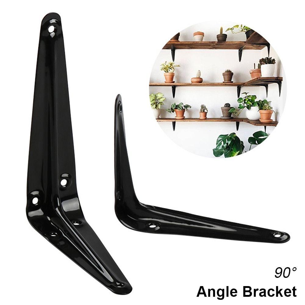 1Pcs L-shaped Triangular Bracket Support Wall Mount Hanging Shelf Corner Brace Mounting Bracket