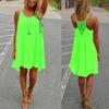 Sexy Women Summer Casual Sleeveless Evening Party Beach Dress Short Mini Dress