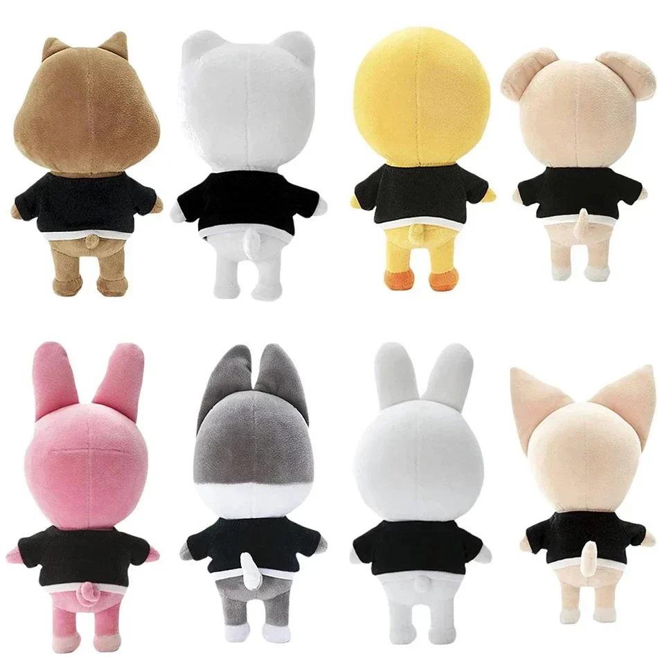 New Wandering Children's Anime Surrounding Animal Plush Doll Pendant Cute Doll Birthday Gift Children's Plush Toy Decoration